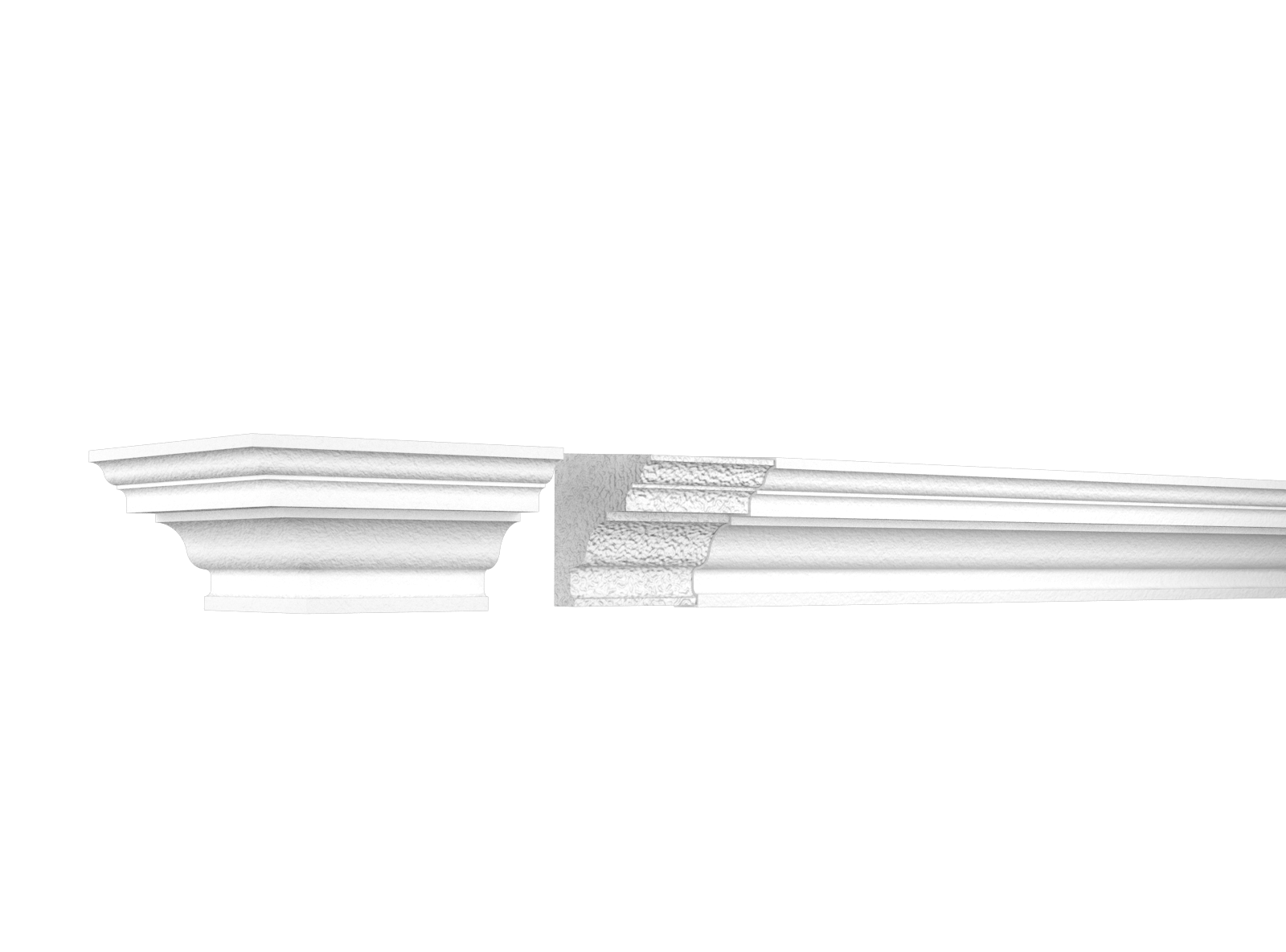 Фасадный карниз из пенопласта КФ-7 300x300x1000 мм