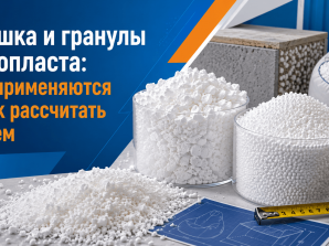 Крошка и гранулы пенопласта: где применяются и как рассчитать объем